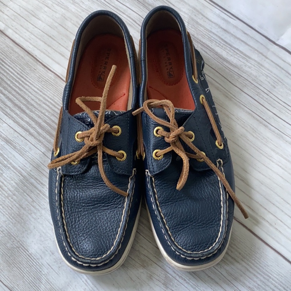 Sperry Top-Sider Navy blue Shoes Sz.8M - Picture 6 of 11